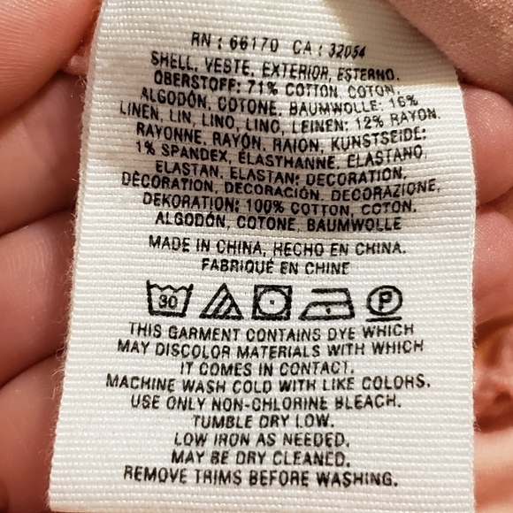 Anthropologie Peach The Wanderer size 27 Straight Leg Pants - Picture 8 of 9